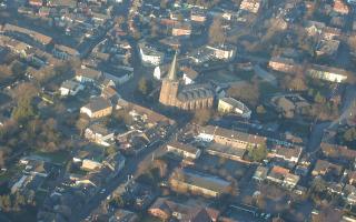 Kaldenkirchen aus der Luft